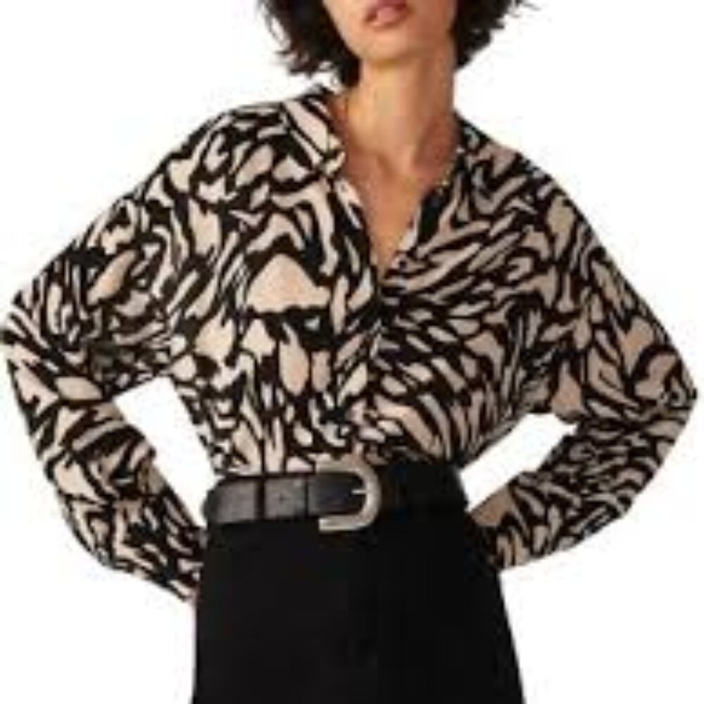 BA&SH Gala Noir Shirt